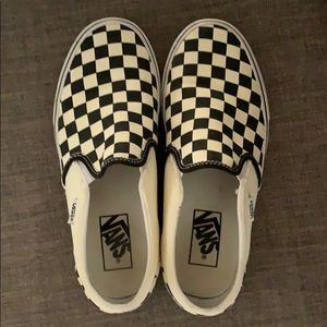 Checkered vans